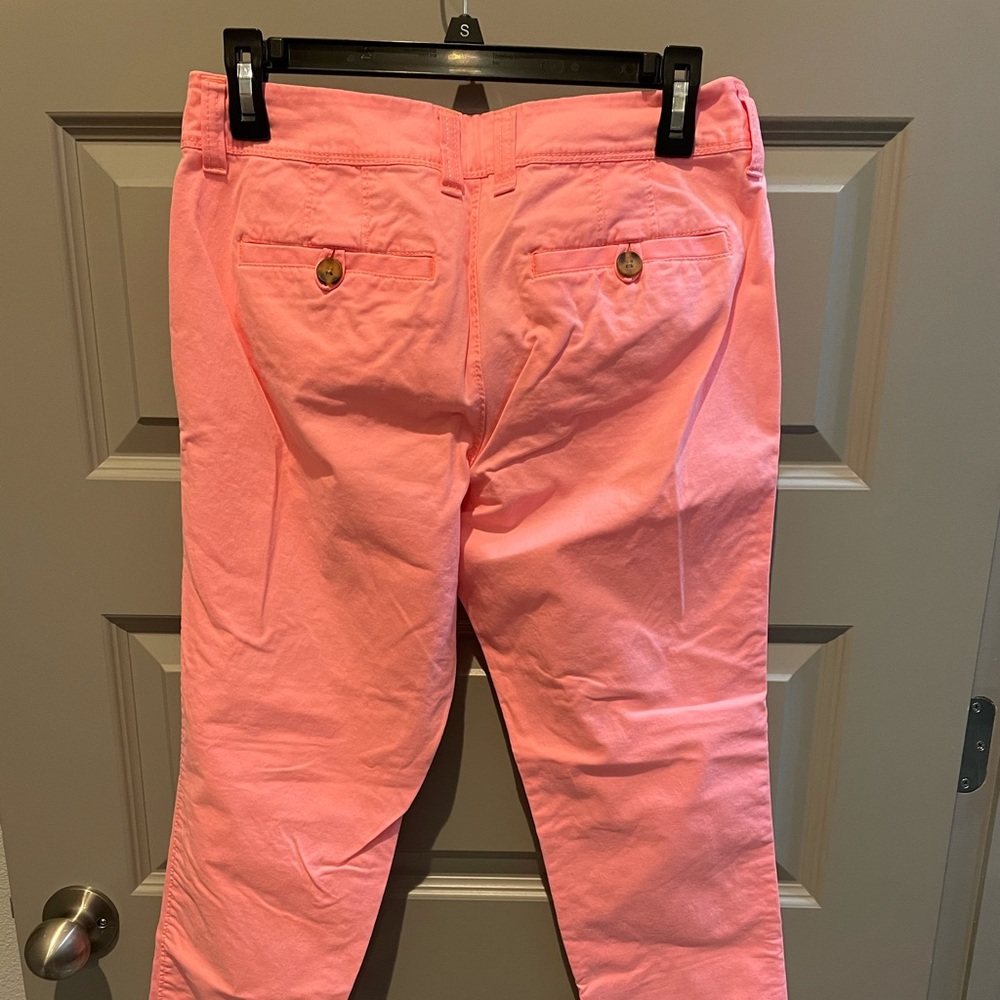 OLD NAVY bright pink capris slacks